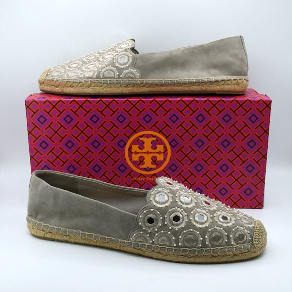 NWT Tory Burch Yasmin Flat Espadrilles 11
